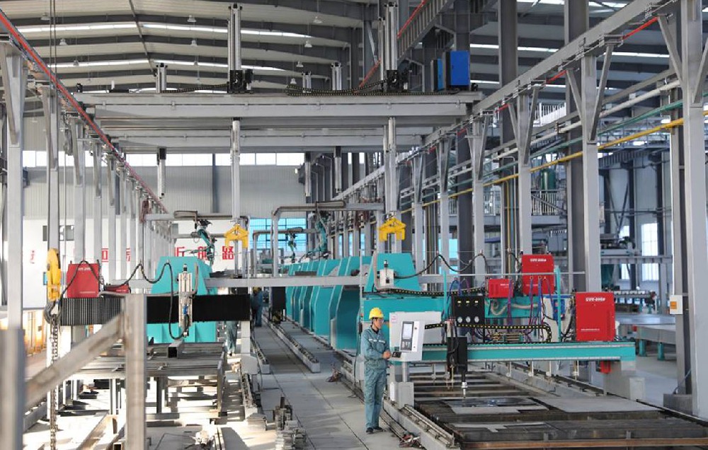 钢结构智能制造生产线